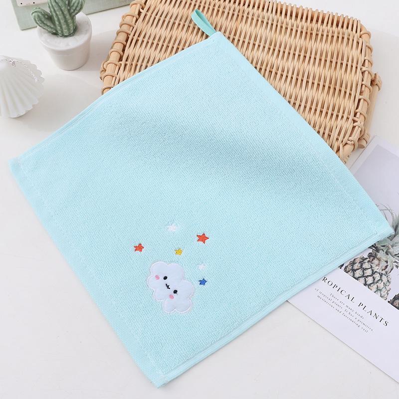 Милое детское банное полотенце для мальчиков и девочек, мягкое хлопковое впитывающее детское полотенце для новорожденных, мочалка для душа, полотенце для лица 25x25 см