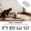 32 шт. Сменный фильтр с активированным углем Кошка Собака Фонтан для воды Диспенсер из нержавеющей стали Кормушки Диспенсер для питомца Фильтрация