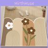 Print Daisy Tulip Pattern Floor Mat Bathroom Anti Slip Mats Wearproof Fashion