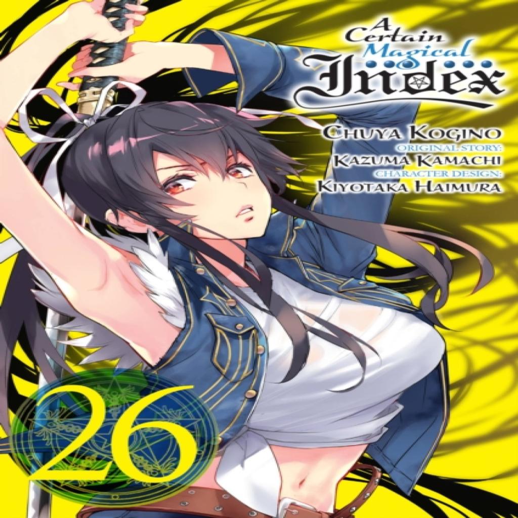 A Certain Magical Index Vol. 26 manga by Phil Christie Paperback Book 9781975347451