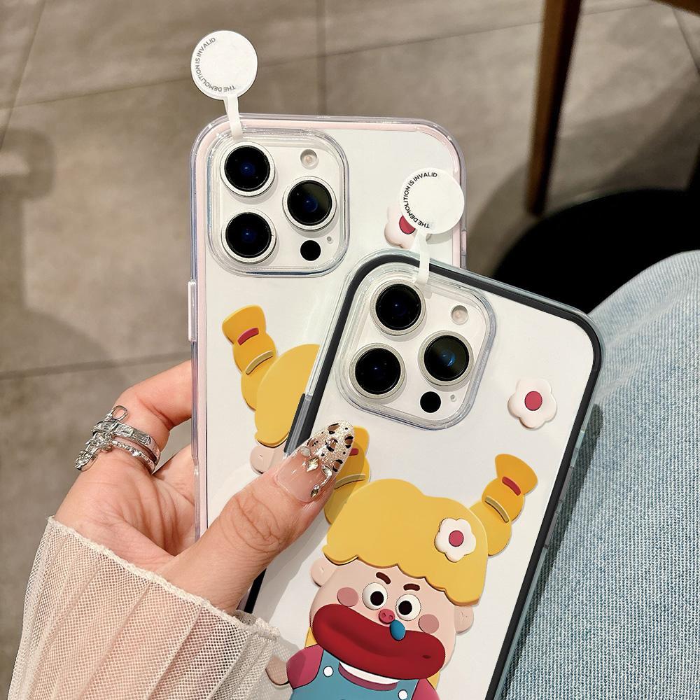 Расписной чехол для телефона для iPhone 17 11 12 13 14 15 16 iPhone 17 12 13 14 15 16 Pro 17 12 13 14 15 16 Pro Max Высококачественный расписной милый чехол для телефона с животными