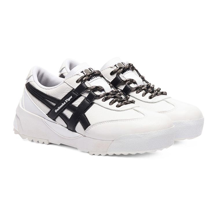 ONITSUKA TIGER Делегация Круглый Носок Удобные Прочные Низкие Повседневные Кроссовки Унисекс Белый 1183A559-109