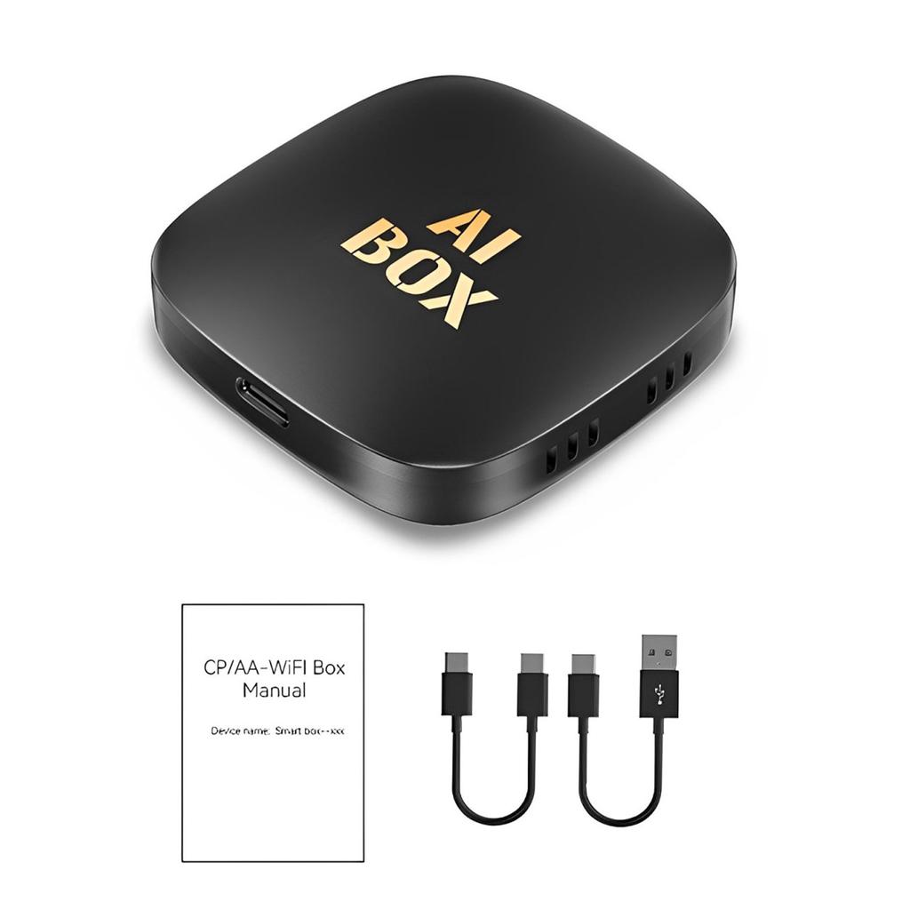 Беспроводной автомобильный PlayAndroid Auto AI Box Lite адаптер Car Play AI Box Проводной AI Box Android Удобный