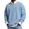 Мужская толстовка на молнии с воротником-стойкой, повседневная, с длинным рукавом, спортивная одежда