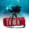 Breathable Mesh Travel Duffle Foldable Oversized Beach Gym Bag Durable Mesh Dive Bag  Snorkel