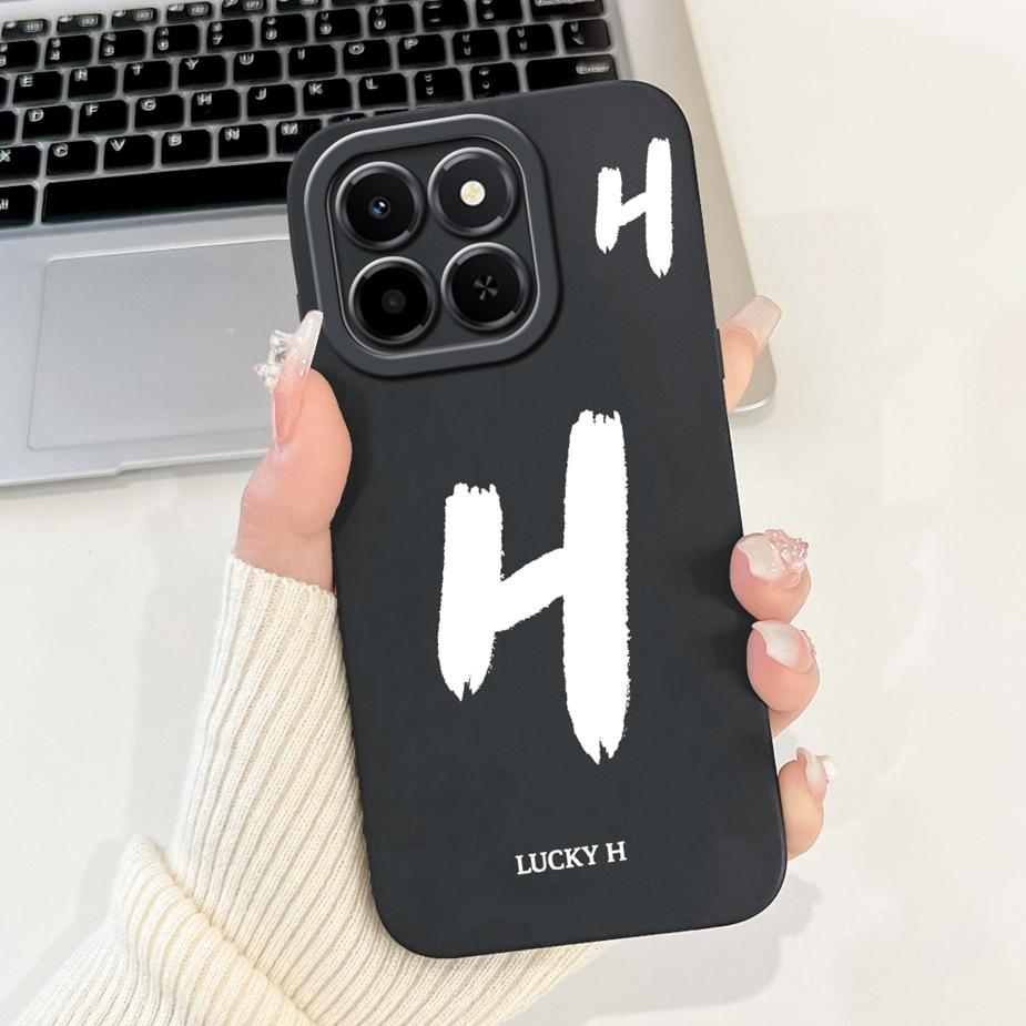 Чехол для Honor X6C NIC-LX1 NIC-LX2 NIC-LX3 Милый Чехол с Счастливыми Буквами Мягкий ТПУ Чехол для Телефона Для Honor X6c X 6c HonorX6C Fundas Coque