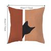 Modern Minimalist Abstract Pillow Cover Minimalist Geometric Peachskin Velvet Cushion