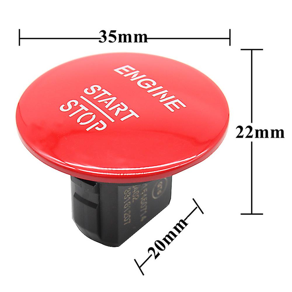 Универсальный автомобильный переключатель без ключа Go Start Stop, кнопка зажигания двигателя для Mercedes Benz W164 W205 W212 W166 W221