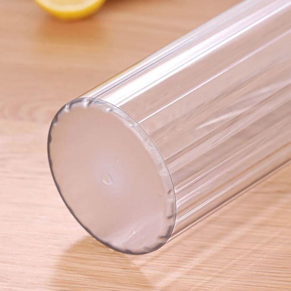 Shatterproof Transparent Flower Vase Modern Hydroponic Flower Pot Acrylic Cylinder Vase  Home