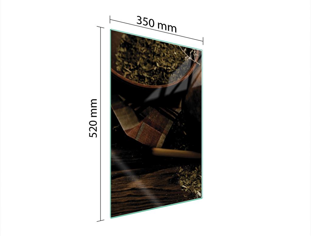 SZKLANA DESKA DO KROJENIA 35x52 YERBA