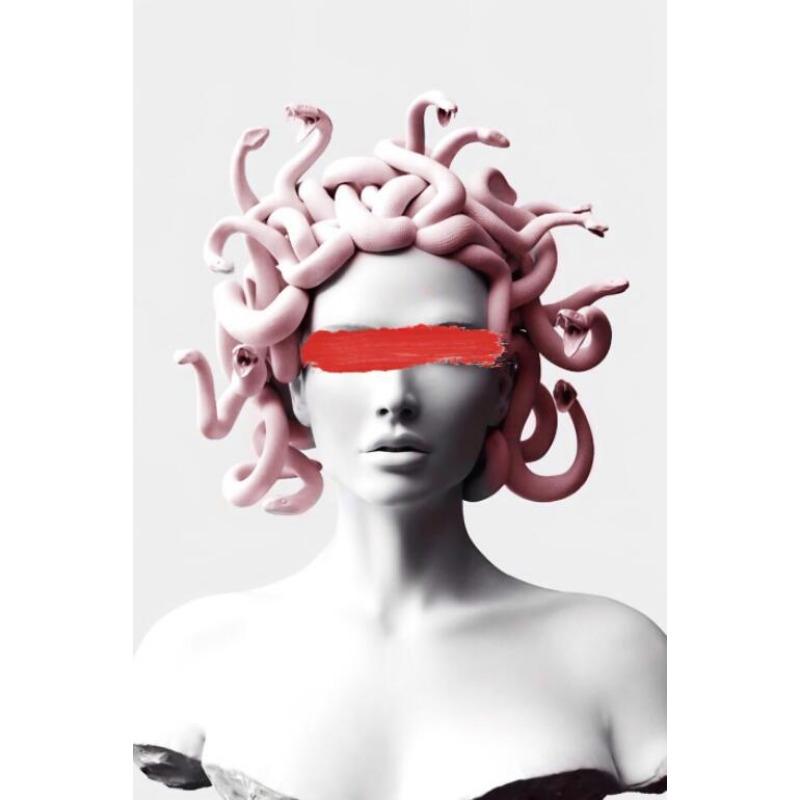 Знаменитая картина Смешной портрет Давида Скульптура Холст Живопись Настенное искусство Гостиная Спальня Фреска Декоративный плакат и принты