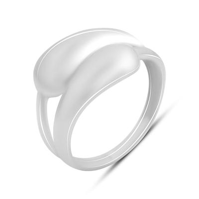 Серебряное кольцо с без камней, вес изделия 2,06 гр (2201113)