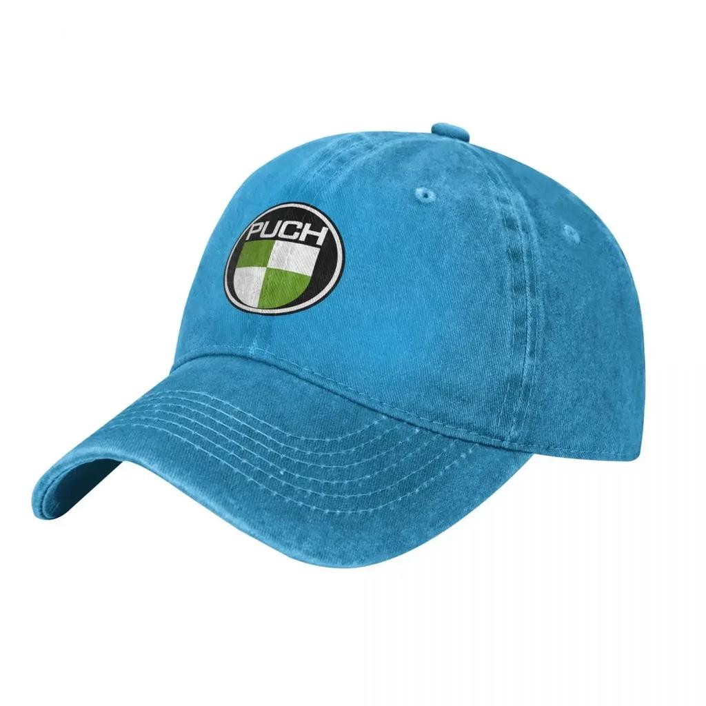Puch Logo Fashion Baseball Cap Peaked Cap Unisexs Hat Womens Cap Hats