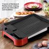 2025 Trend Portable Korean BBQ Grill Pan Non-Stick Grill Plate Butane Gas Stove Cooker Party Picnic Terrace Beach Barbecue Tray