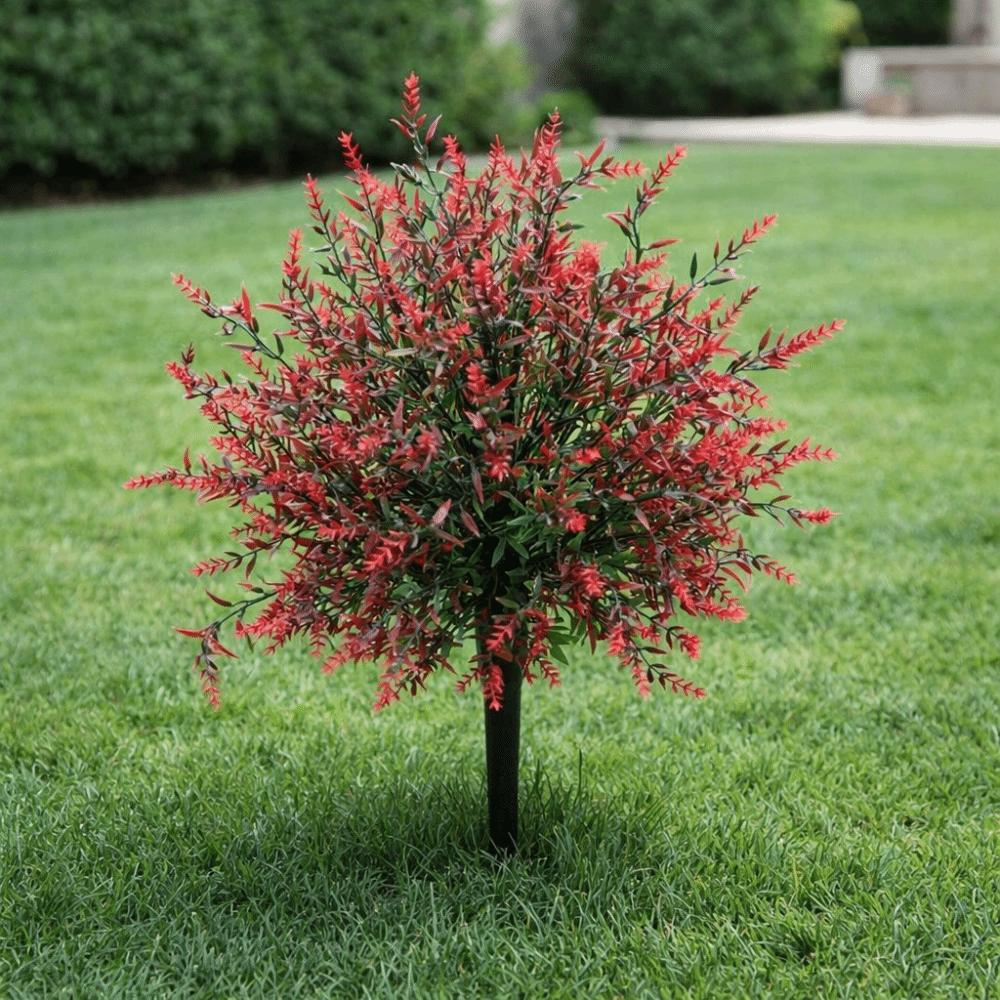 Real Touch Lavender Bonsai Stake Realistic Potted Bonsai Simulated Green Plants Wedding Ceremony