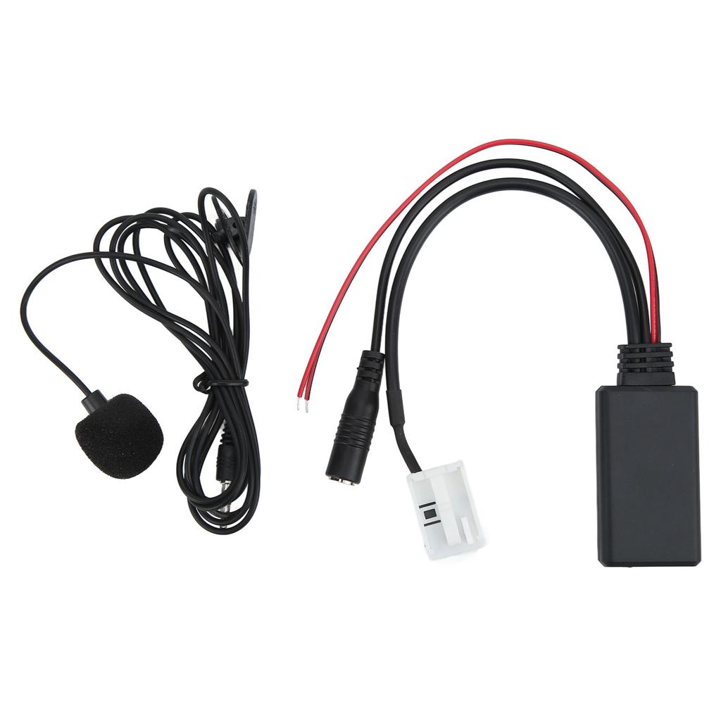 Car Bluetooth5.0 Wireless Module Black Handsfree Mic Replacement for Citroen C2 C4 C5 C6 C8