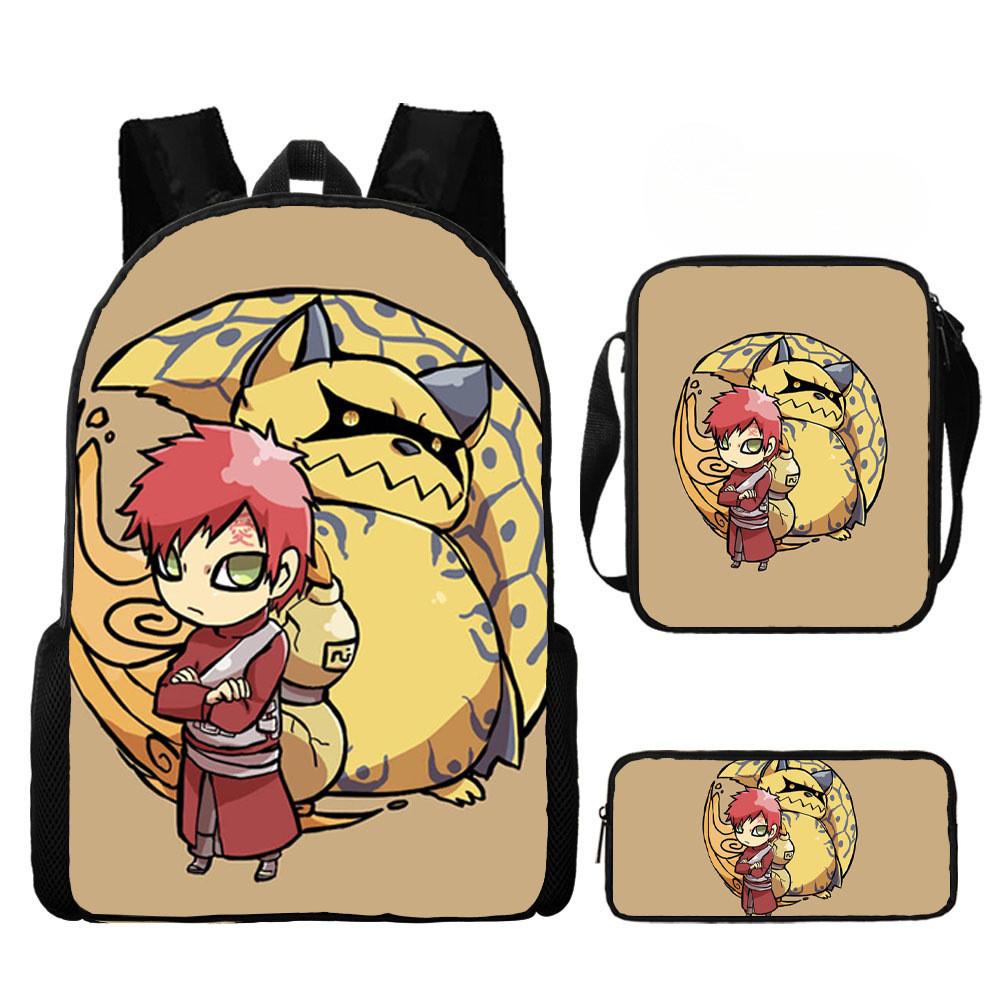 Детский рюкзак Наруто из легкого прочного материала для школы и путешествий