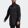 Adidas Long Woven Training Casual Sports Jacket Men Jackets Black GU1766