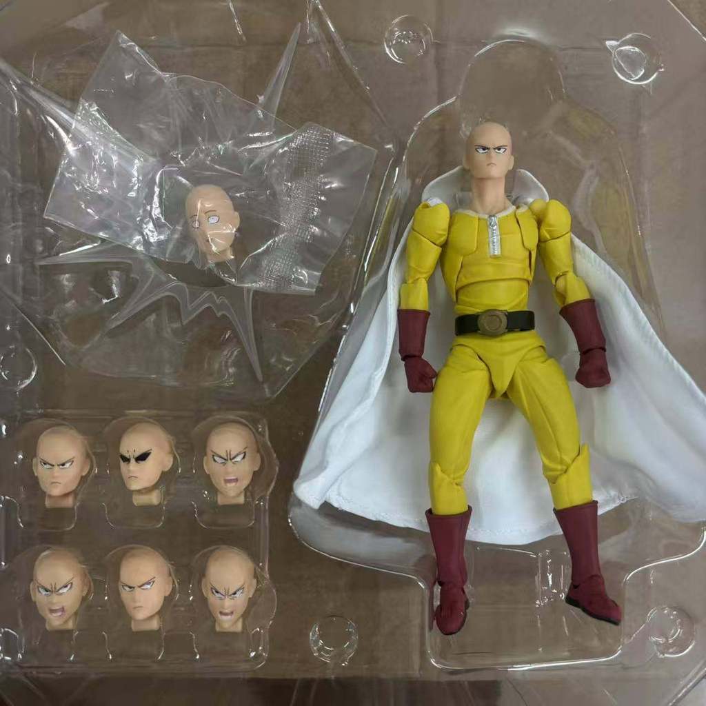 One Punch Man Saitama Genos Action Figure Pvc 16cm Collectible Toy For Fans
