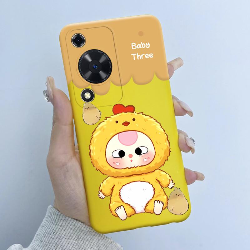 Case For Huawei Nova Y72 Butterfly Floral Girl Design Soft TPU Silicone Back Cover For Huawei Nova Y 72 MGA-LX3 Enjoy 70 Fundas