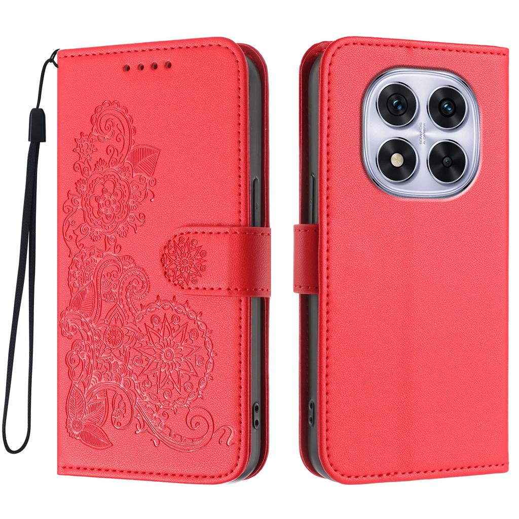 Для Xiaomi Redmi Note 14 Pro 4G чехлы для телефонов Mandala Flower кожаный кошелек мобильный чехол с ремешком