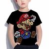 2025 Fashion Mario T-shirt Children's Clothing Top Boys' T-shirt Game 3D Print T-shirt Funny Animation Short Sleeve Baby Girls' Cloth