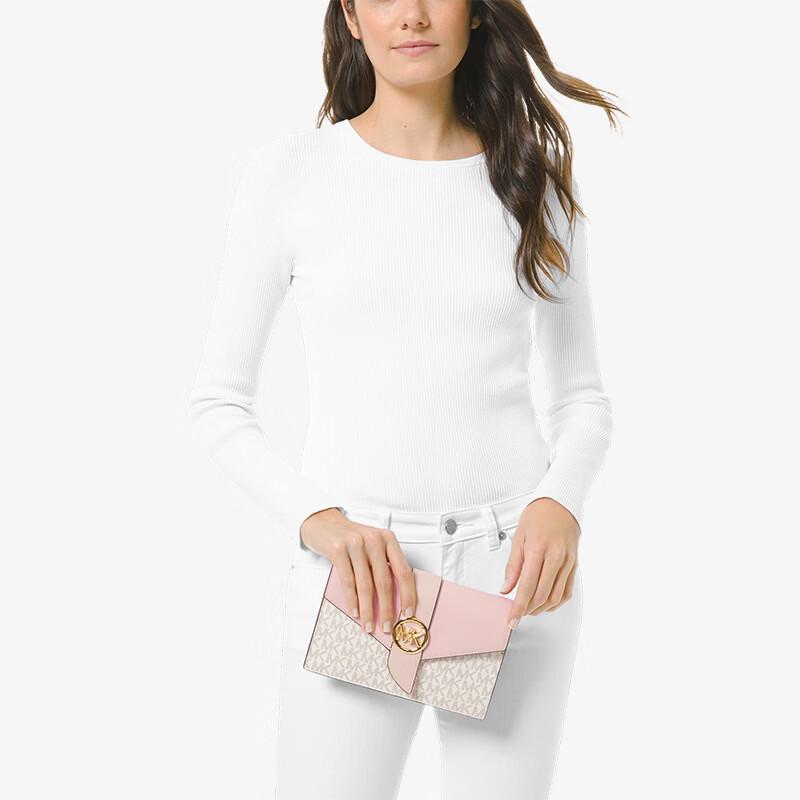 Michael Kors MK Charm Chain Shoulder Crossbody Bag