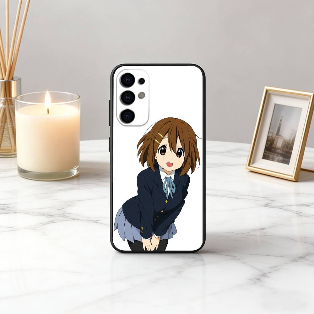 K-K-ON Музыка Y-Юи Х-Хирасава-yh Чехол для телефона для Samsung S25,S24,S21,S22,S23,S30,Ultra,S20,Plus,Fe,Lite,Note,10,Черный чехол