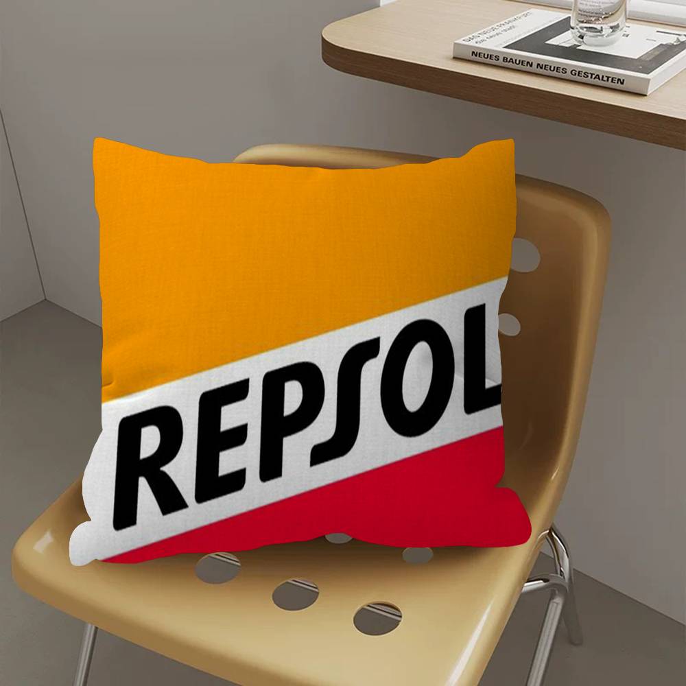 R-Repsol Retro Pillow Anime Pillow Sofa Bed Head Pillow Cover Cushion Cover 45X45 Cm Fashion