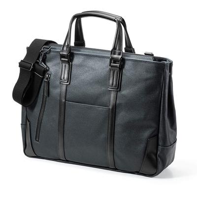 Сделано в Японии Деловая сумка Kurashiki Canvas x Toyooka Sewing 2WAY Тип, совместимый с A4 Широкое отделение для ПК Темно-синий 13.3 200-BAG168NV