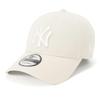 New Era Кепка Newera 9FORTY с ремешком из ткани 14659857 NER32C6054 MLB New York Yankees NY Ivory White Shiro БЕСПЛАТНО ONSPOTZ изготовленная на заказ кепка Kyu Forty сезонная
