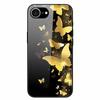 For iPhone 18 16e Case Tempered Glass Black Hard Shells Phone Cover for iPhone 1816e / for iPhone 18 SE 2025 Back Funda New Fashion Shell