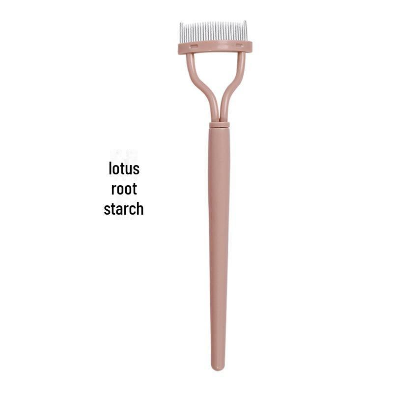 Расческа для бровей и ресниц со стальными зубьями