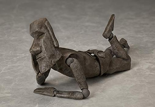 Figma Table Museum Annex Moai Statue Plastic Painted Movable Figure Resale F51118 Non-Scale