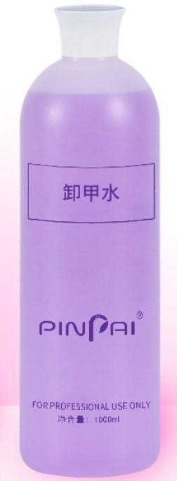 PINPAI Nail Polish Remover 1000ml Gentle Non-Irritating Acrylic Nail Cleaner Liquid Nail Art Supplies