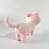 TreasuringU 20cm Pink Cat Plush Toys Kawaii Cartoon Cat Stuffed Dolls Cute Unhappy Cat Plushie Toy Birthday Gifts