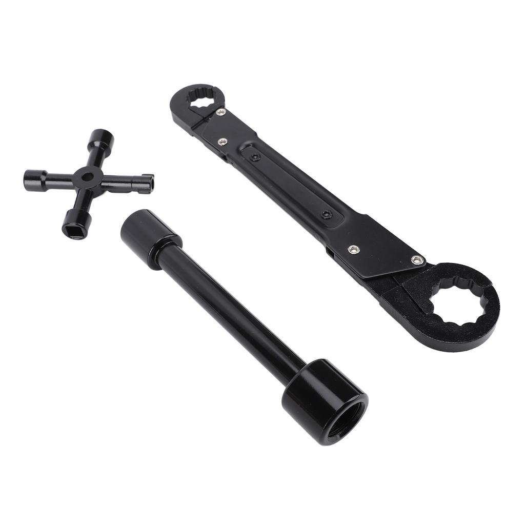 Сантехнические инструменты Стальной угловой запорный ключ Угловой накидной ключ Комплект Профессиональные сантехнические ключи Инструменты для трубных проектов