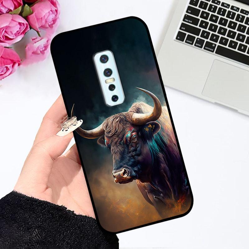 Чехлы Для vivo V17 Pro Милый Астронавт Модный Ударопрочный Мягкий Бампер Для Vivo V17 Pro V17Pro 1909 1910 Coque V 17 Pro Capa