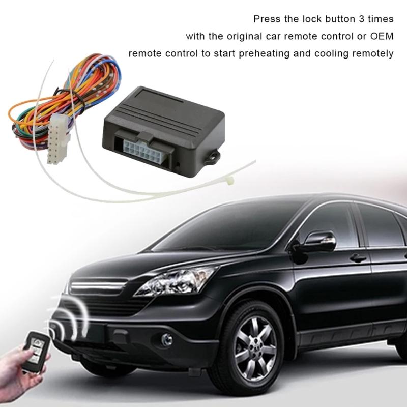 Дистанционный запуск двигателя Остановка с дистанционным управлением Модули запуска автомобиля Сигнализация предварительного нагрева Пуск-стоп Предварительное охлаждение Автоматический стартер