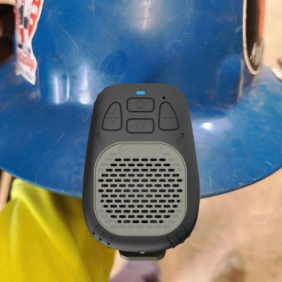 Носимая Bluetooth-совместимая колонка Clear Sound IP56 Водонепроницаемая универсальная магнитная клипса беспроводная портативная колонка