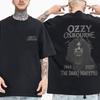 Тяжелый Металл Рок-группа Black Sabbath Оззи Осборн Футболка Мужчины Женщины Мода Повседневная Оверсайз Футболки Топы Мужская Винтажная Футболка