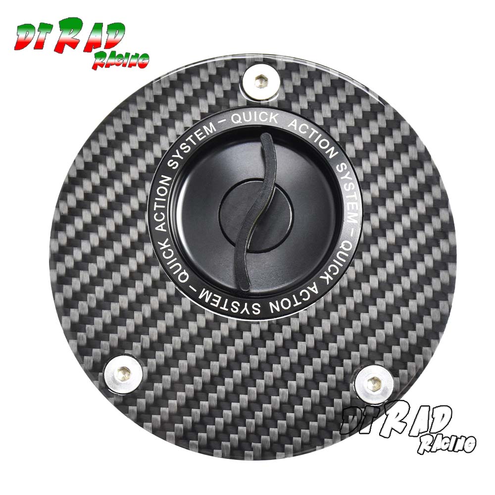 Carbon Fiber Quick Gas Fuel Tank Cap For YAMAHA YZF-600R 750/R/SP R1/R1M Fast Gas oline Plug Keyless Engine Oil Filling Cover