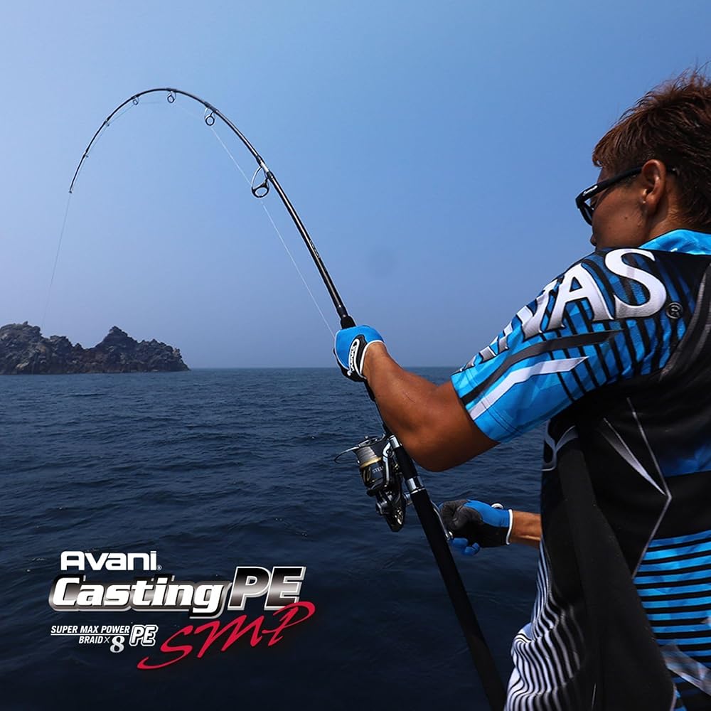 Шнур VARIVAS Avani Casting PE Super Max Power, 300м, #4, МАКС 70lb, 8 нитей, Stealth Gray