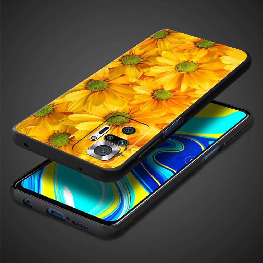 Чехол для телефона 'Красивые цветы и листья' для Xiaomi Redmi Note 14 13 12 5G 9S 9 10 11 Pro Plus 9T 14C 13C 12C 10C 9C 9A Мягкий чехол