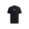 Футболка Neo Round Neck Sports Casual Printed для мужчин, топы, черная GP4891