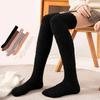 Women Thigh High Socks Extra Long Soft Leg Warmers Fuzzy Over Knee Boot Stockings Fleece Warm Plush Socks