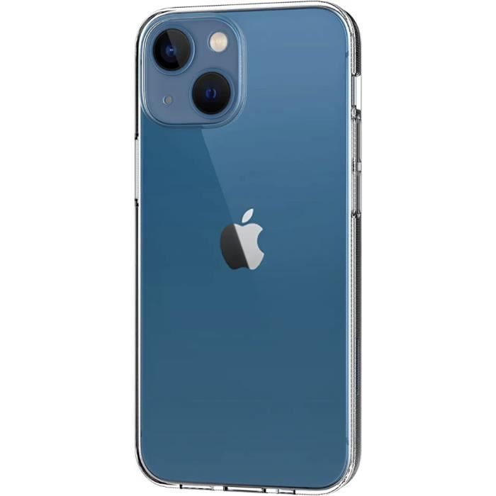 Coque pour iPhone 15 - Phonillico - Ultra Mince - Silicone Gel TPU - Protection Souple - Transparent