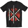 Dead Kennedys Винтажный Логотип Приталенная Футболка Большой Размер Серая Унисекс Футболка