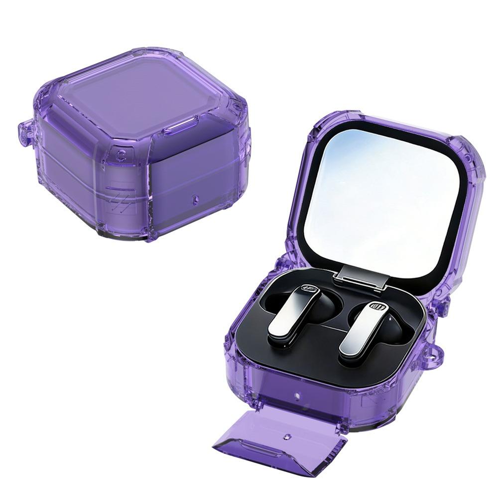 with Phone Stand Protective Case Transparent Earbuds Cover for Samsung Galaxy Buds4/4pro Travel