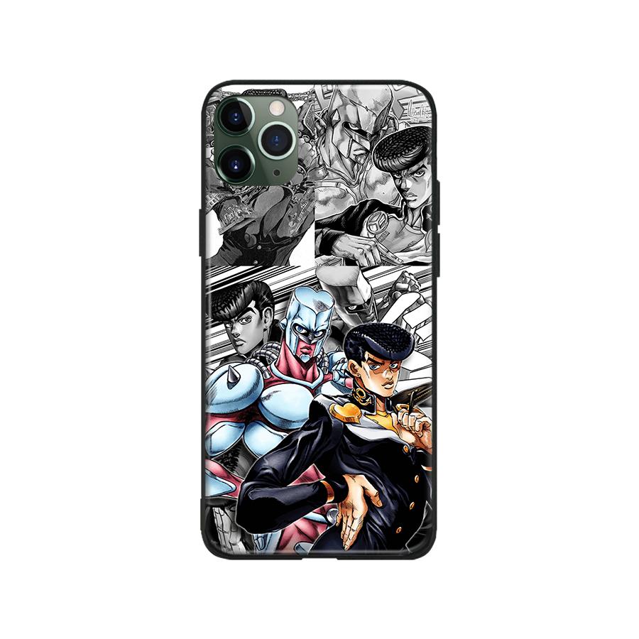 Мягкий силиконовый чехол для телефона JoJo's Bizarre Adventure с персонажем для iPhone 6s 7 8 Plus X XR XS 11 12 13 mini Pro Max